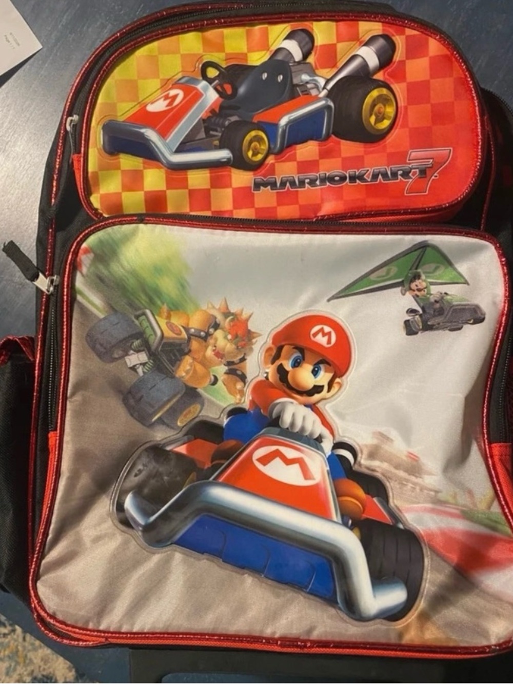 Nintendo Mario Kart Kids Backpack - Red